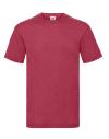 SS28M 61036 Valueweight T vintage heather red colour image